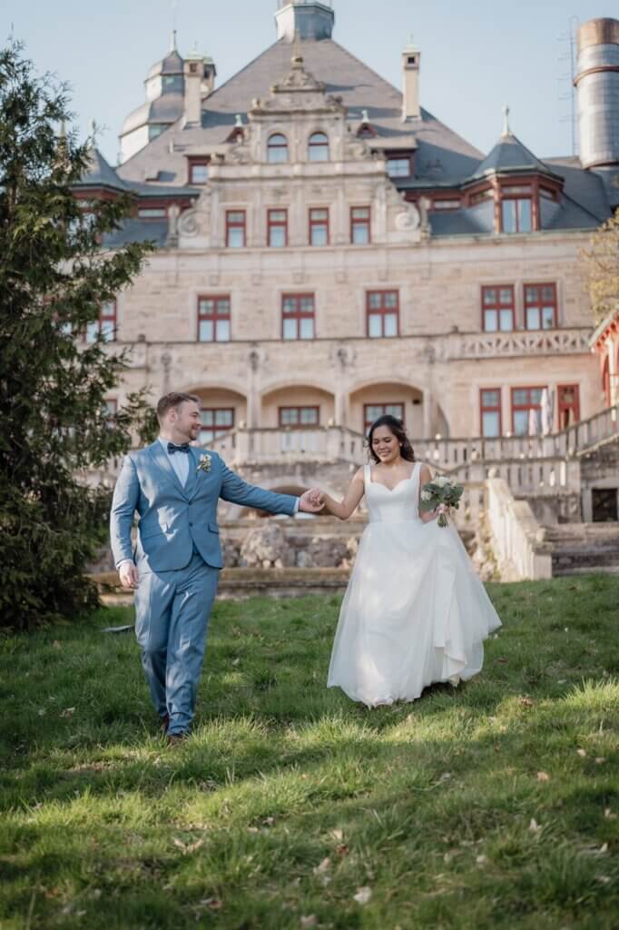 Hochzeitsfotos Kassel Schloss Wolfsbrunnen